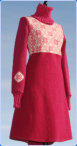 SOLGT- Rosa kjole med bryststykke 